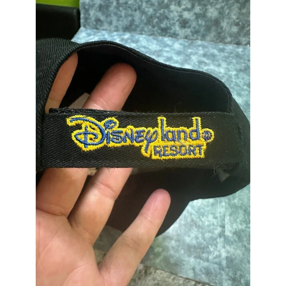 Disney Kids Mickey Mouse Black Cotton Hat with Embroidered Logo